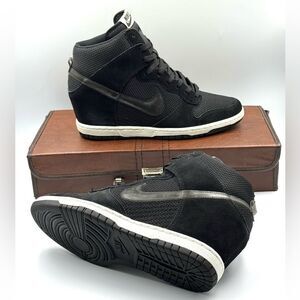 Nike Wmns Dunk Sky High Wedge Essential 'Black'